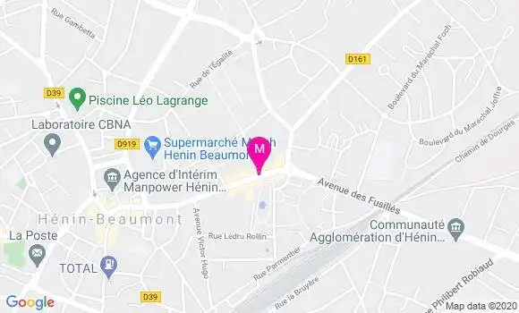 Localisation Dr Christian Defache