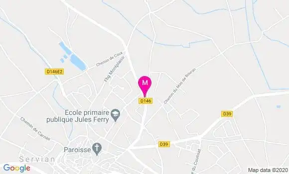 Localisation Dr Michel Granier