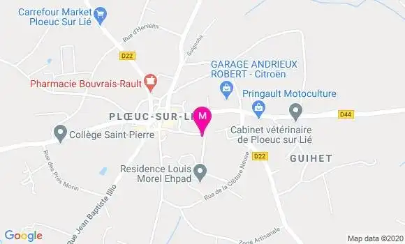 Localisation Dr Jacques Lucas
