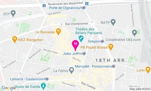 Localisation Dr Philippe Barlet