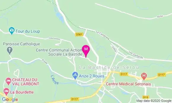 Localisation Dr Marc Loubiere