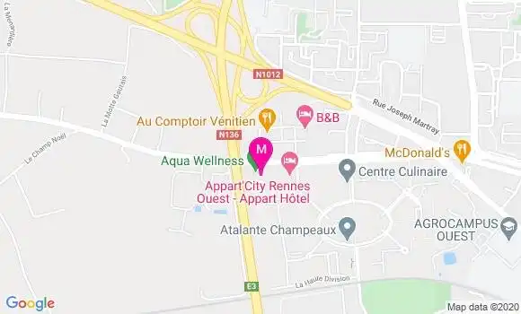 Localisation Dr Christian Buard
