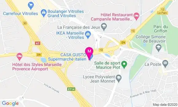 Localisation Dr Jérôme Sampol