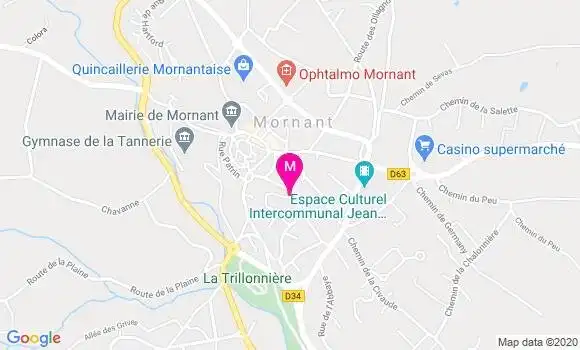 Localisation Dr Laurent Arnaud