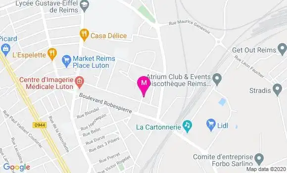 Localisation Dr Eric Canivet