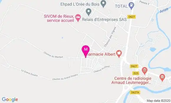 Localisation Dr Olivier Puyoo