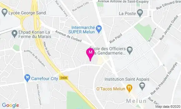 Localisation Dr Christian Pierrou