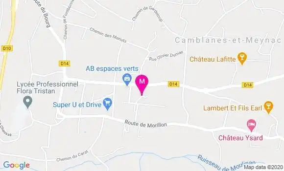 Localisation Dr Jean Michel Araud