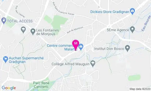 Localisation Dr Gilles Mamane