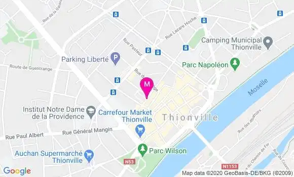 Localisation Dr Thierry Diche