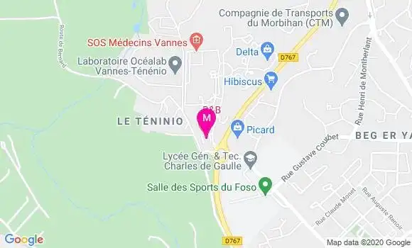 Localisation Dr Xavier Florent