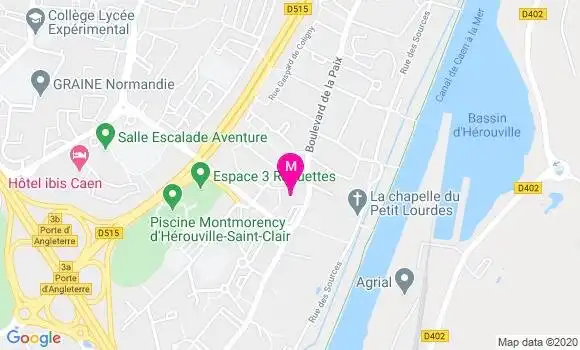 Localisation Dr Serge Helbert
