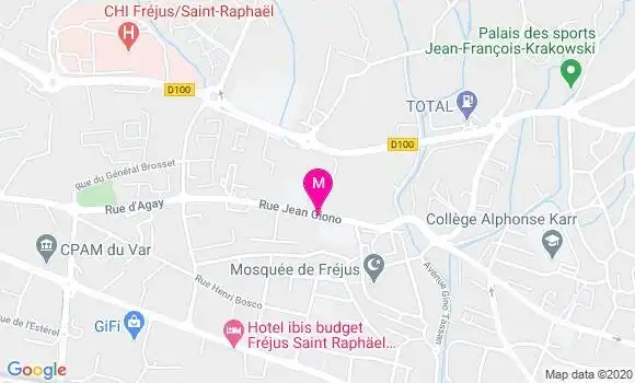 Localisation Dr Georges Picaud