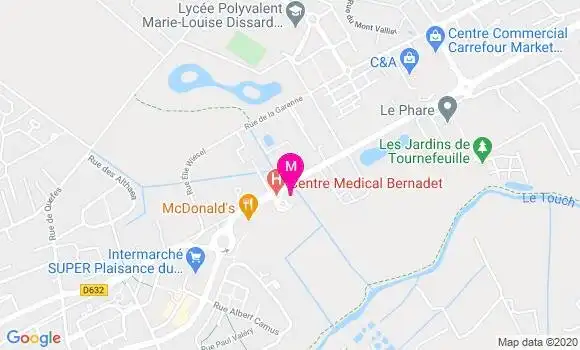 Localisation Dr Pierre Astruc