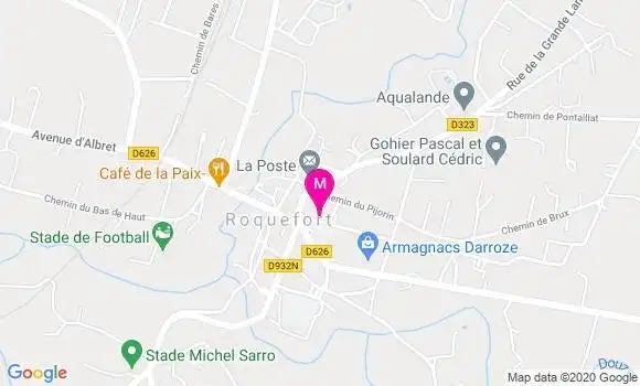 Localisation Dr Patrick Duport