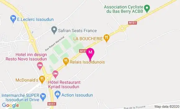 Localisation Dr Alain Chambenoit