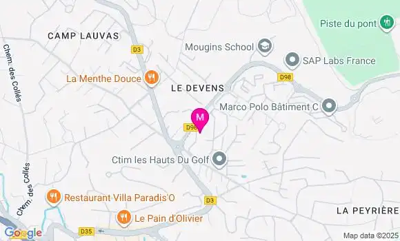 Localisation Dr Marc Eugene