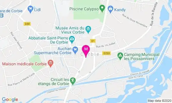 Localisation Dr Luc Guiheneuf
