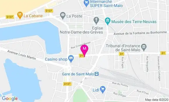 Localisation Dr Eric Lochet