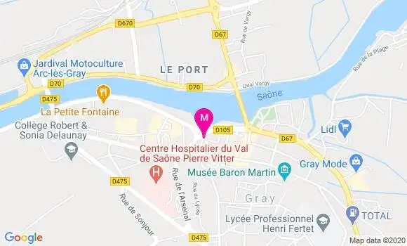 Localisation Dr Jean Louis Chapuis