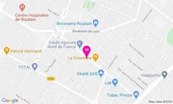 Localisation Dr Matthieu Jaspart
