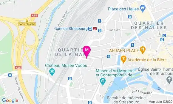 Localisation Dr Nicolas Sarbacher