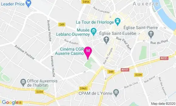 Localisation Dr Alain Jomier