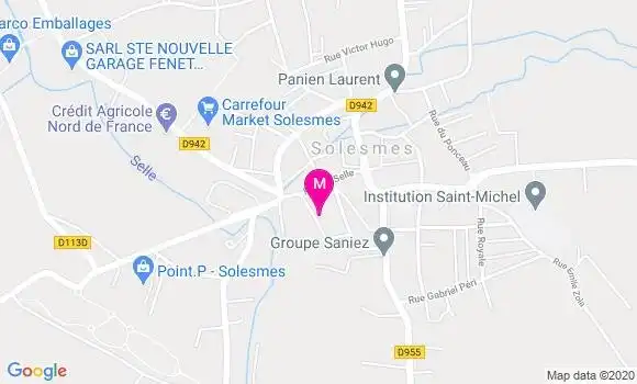 Localisation Dr Emmanuel Bourdrez