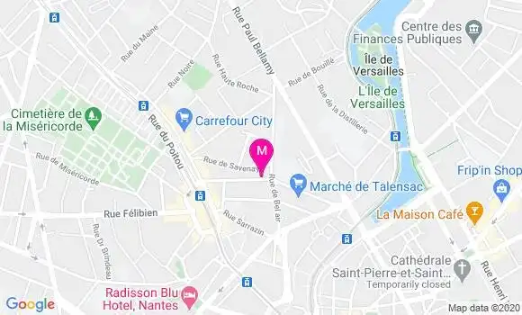 Localisation Dr Bernard Pallier