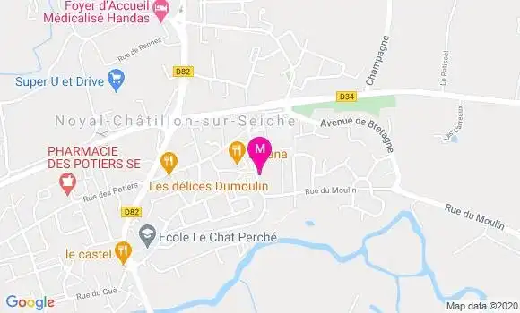 Localisation Dr Laurence Dedieu