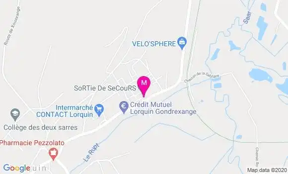 Localisation Dr Edouard Dechoux