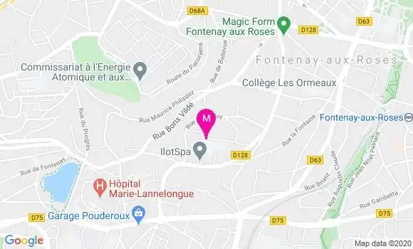 Localisation Dr Jean Moron