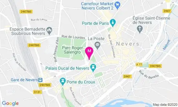 Localisation Dr Laurent Bail