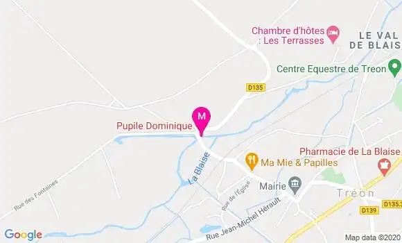 Localisation Dr Yves Pupile