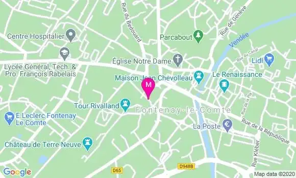 Localisation Dr Christophe Beziat