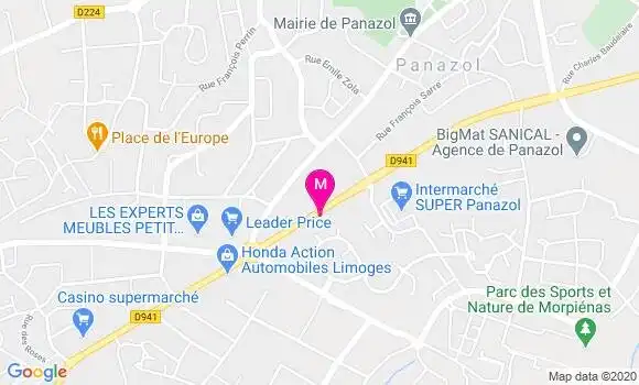 Localisation Dr Philippe Nicot