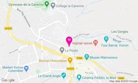 Localisation Dr Bruno Lebreton