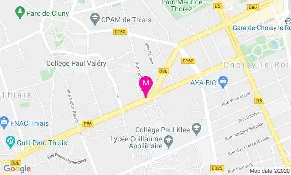 Localisation Dr Olivier Bismuth