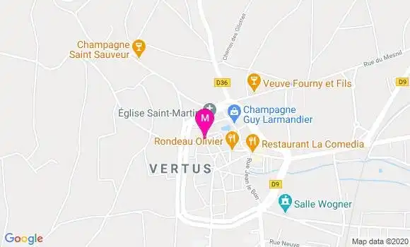 Localisation Dr Paul Bouet