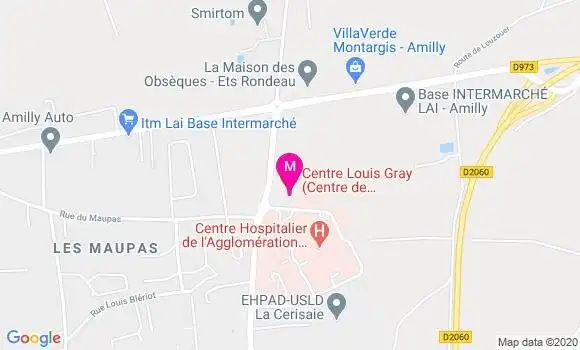 Localisation Dr Ghania Costel