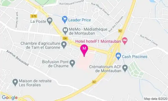 Localisation Dr Daniel Lagard