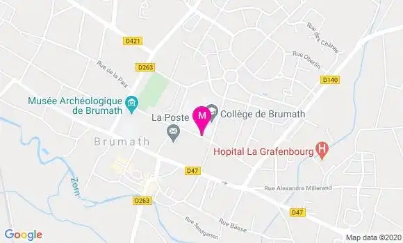 Localisation Dr Philippe Walter