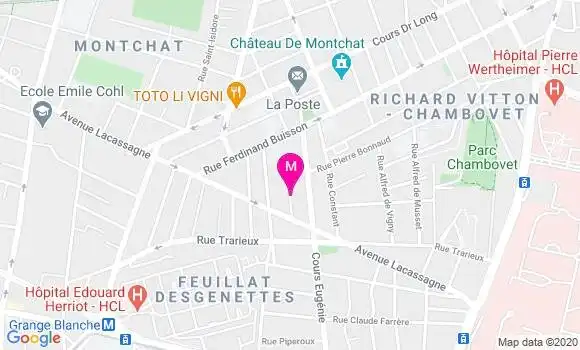 Localisation Dr Roula Galland