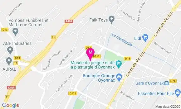 Localisation Dr Patrick Blanc