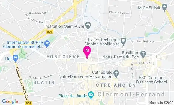 Localisation Dr Marc Desparnat