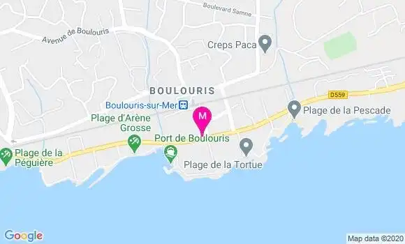 Localisation Dr Thomas Trouchet