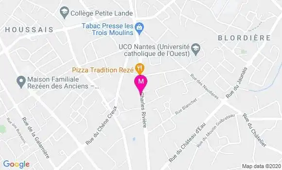 Localisation Dr Antoine Thivet
