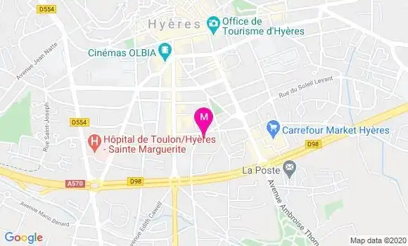 Localisation Dr Patrick Rallo