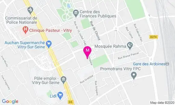 Localisation Dr Didier Nayrolles
