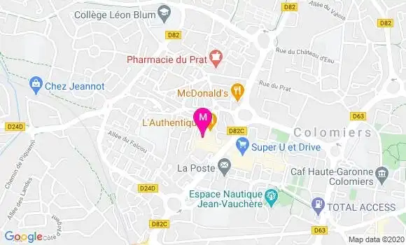 Localisation Dr Pascal Blet